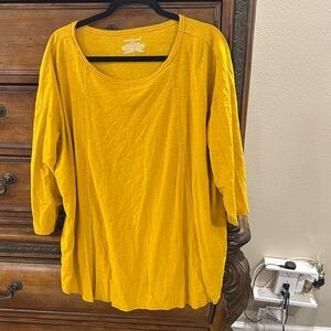 Westbound Mustard Yellow Women's Tunic